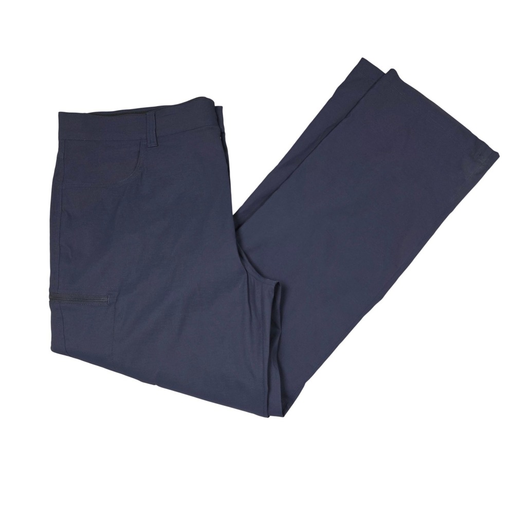 Orvis Tech Pants Men 38x30 Navy Blue Outdoor Hiking Performance Stretch Utility